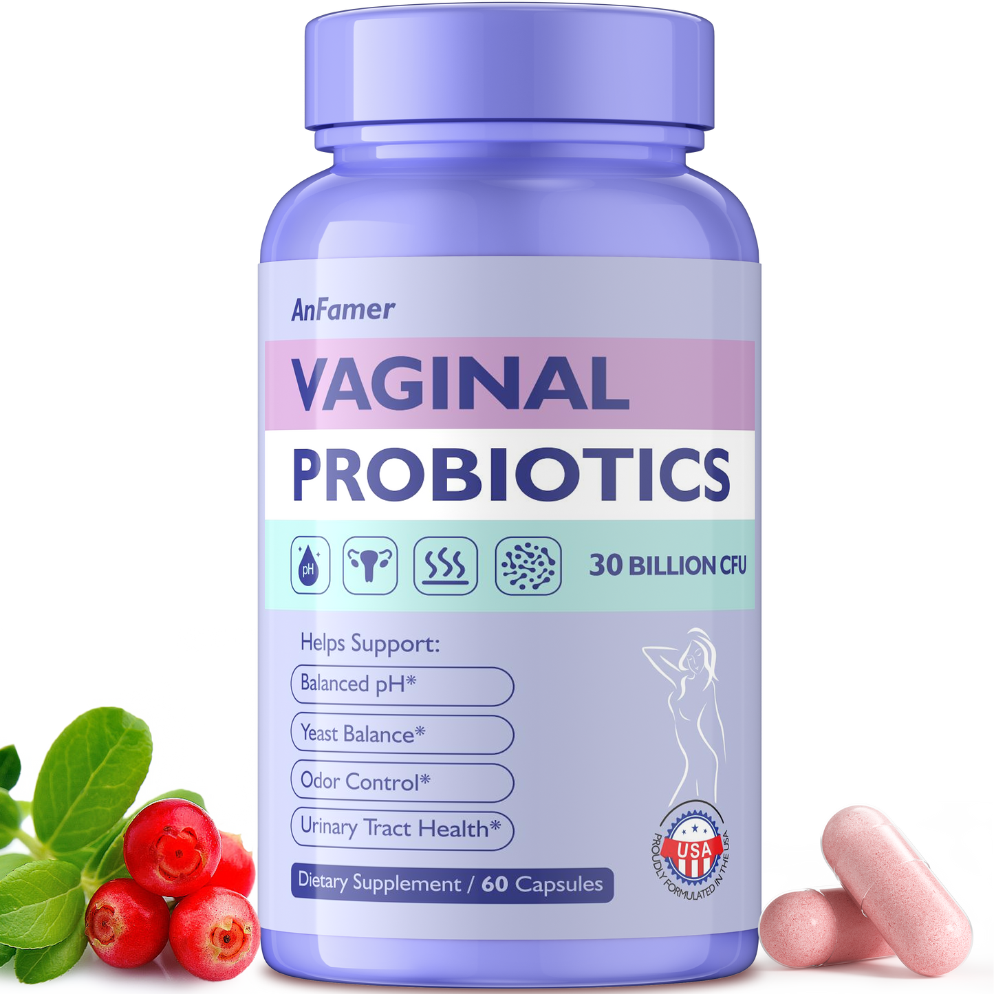 Probiotics for Women pH Balance