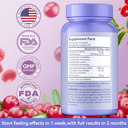 Probiotics for Women pH Balance - Vaginal Health & Digestive Support | AnFamer - Anfamer