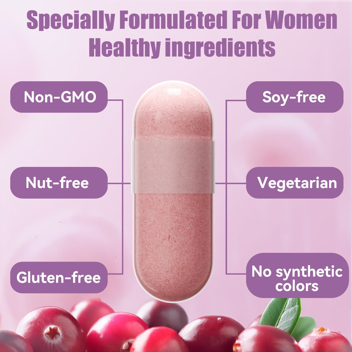 Probiotics for Women pH Balance - Vaginal Health & Digestive Support | AnFamer - Anfamer